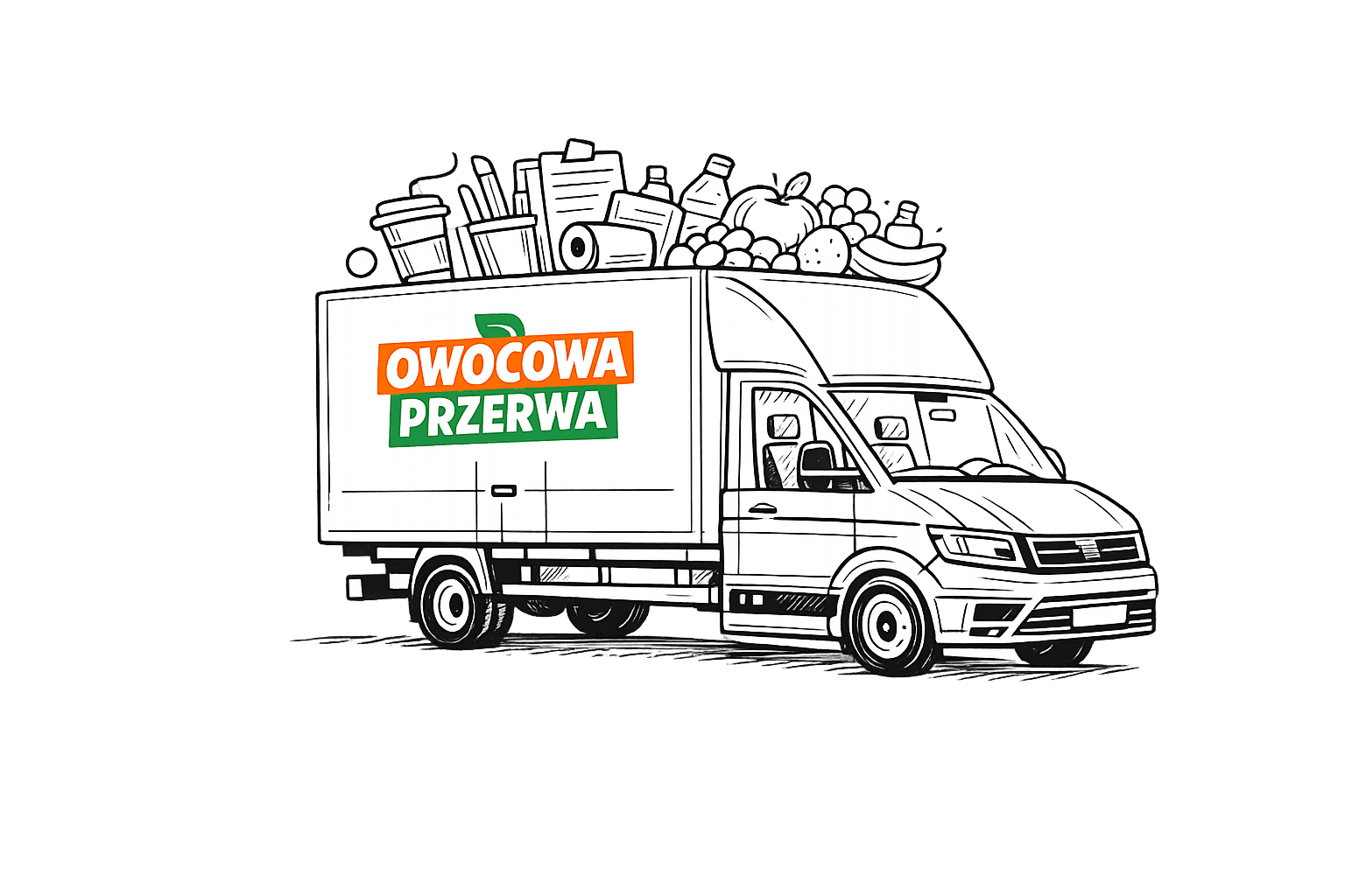 Bus dostawczy Owocowa Przerwa