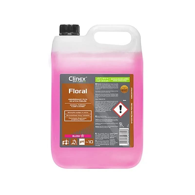 Płyn do mycia podłóg Clinex Floral Blush uniwersalny 5l