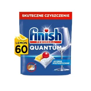 Kapsułki do zmywarki Finish Quantum All-in-1 Lemon 60 szt.