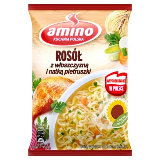 AMINO Rosół z włoszczyzną i natką pietruszki 59g