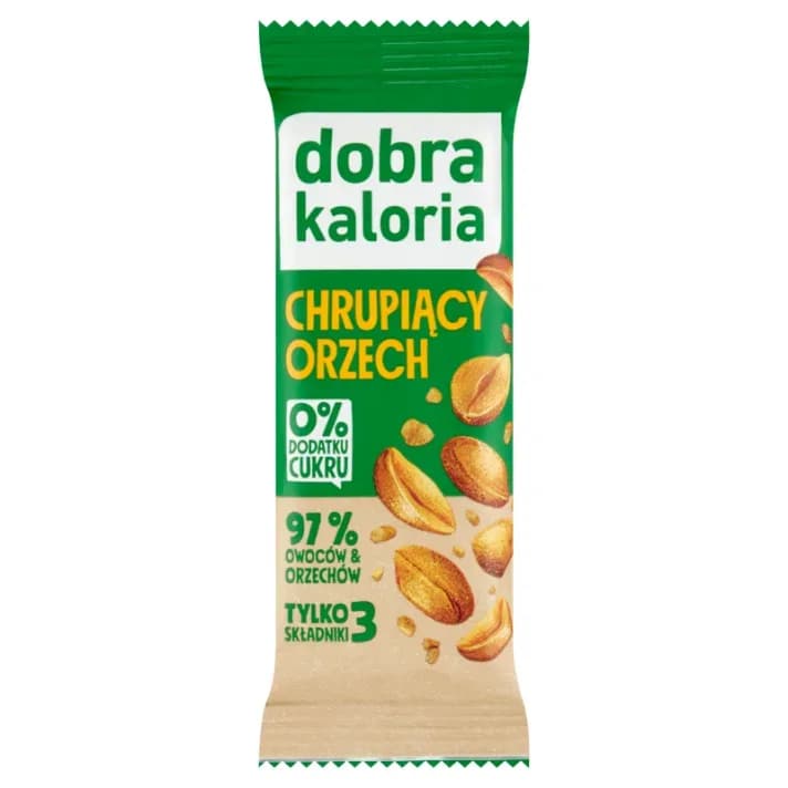 Baton dobra kaloria chrupiący orzech 35g