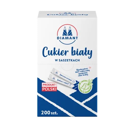 Cukier biały w saszetkach (200 szt x 5 g)