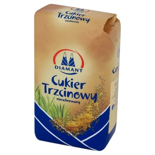 Cukier trzcinowy DIAMANT 1 KG
