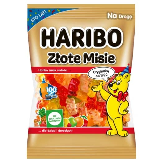 HARIBO Złote Misie Żelki owocowe 85g