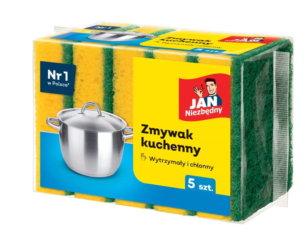 JAN NIEZBĘDNY ZMYWAK KUCHENNY 5SZT