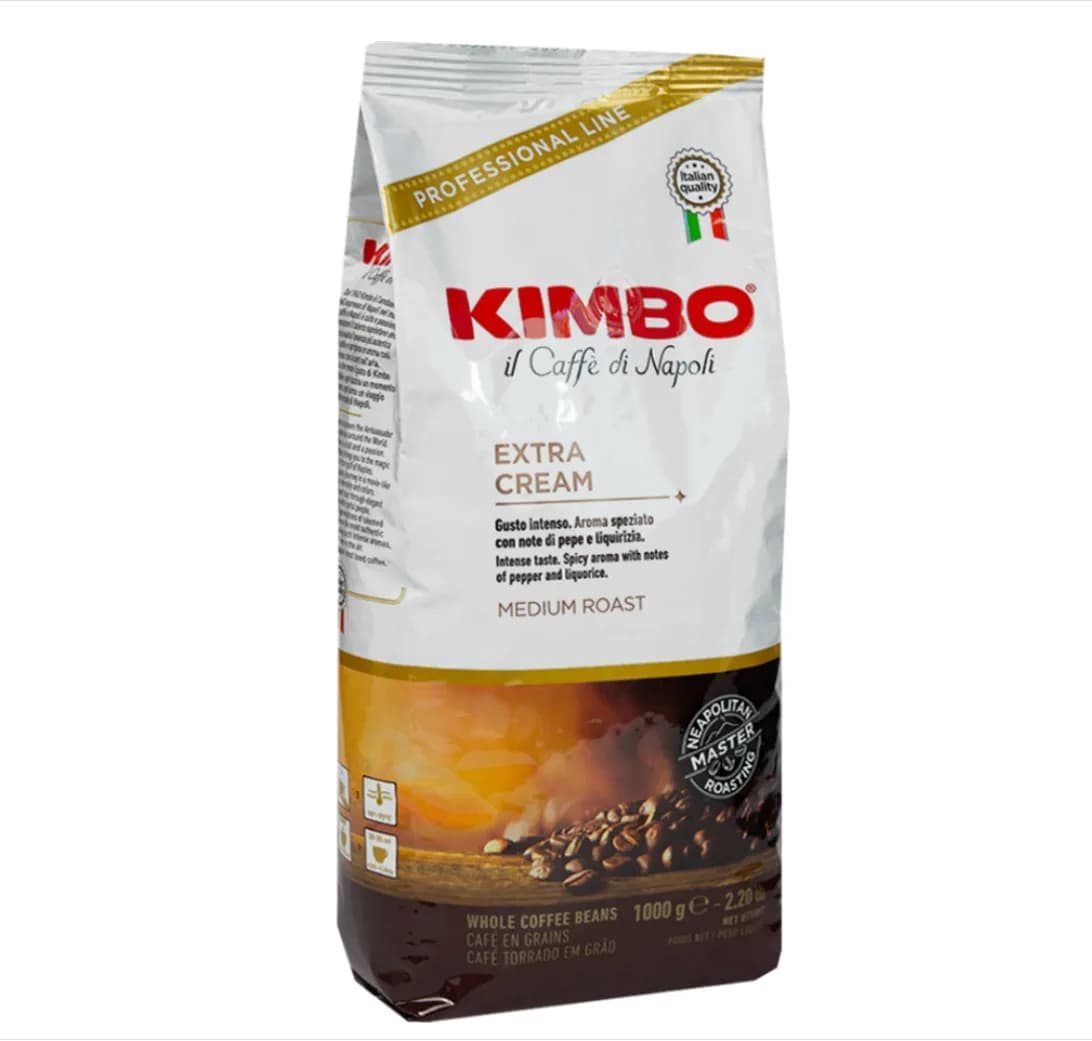 Kawa ziarnista Kimbo Extra Cream