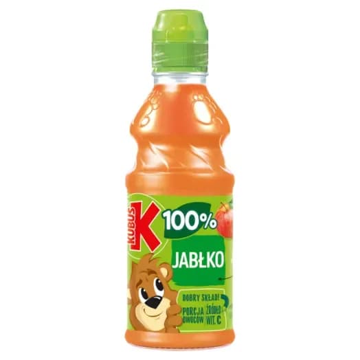 KUBUŚ Sok 100% jabłkowy 300ml