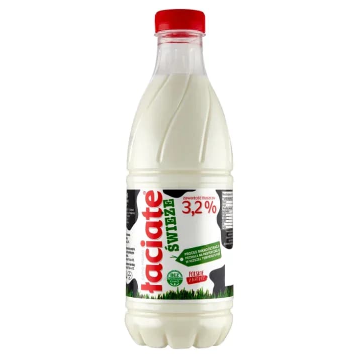 ŁACIATE mleko 3,2% świeże 1 L