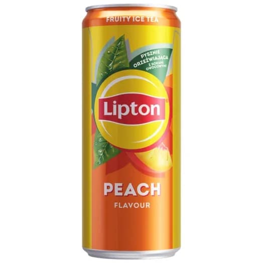 LIPTON ICE TEA Napój o smaku brzoskwiniowym 330ml