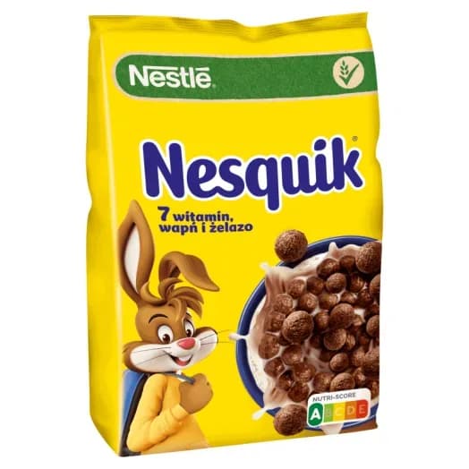 NESTLÉ Płatki śniadaniowe czekoladowe Kulki Nesquik 250g