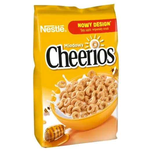 NESTLÉ Płatki śniadaniowe miodowe Kółka Cheerios 250g