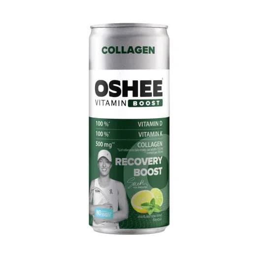 OSHEE Vitamin Energy Napój gazowany o smaku mięta-cytryna-limonka 250ml