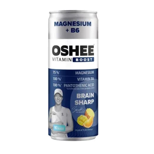 OSHEE Vitamin Energy Napój gazowany o smaku owoców tropikalnych 250ml