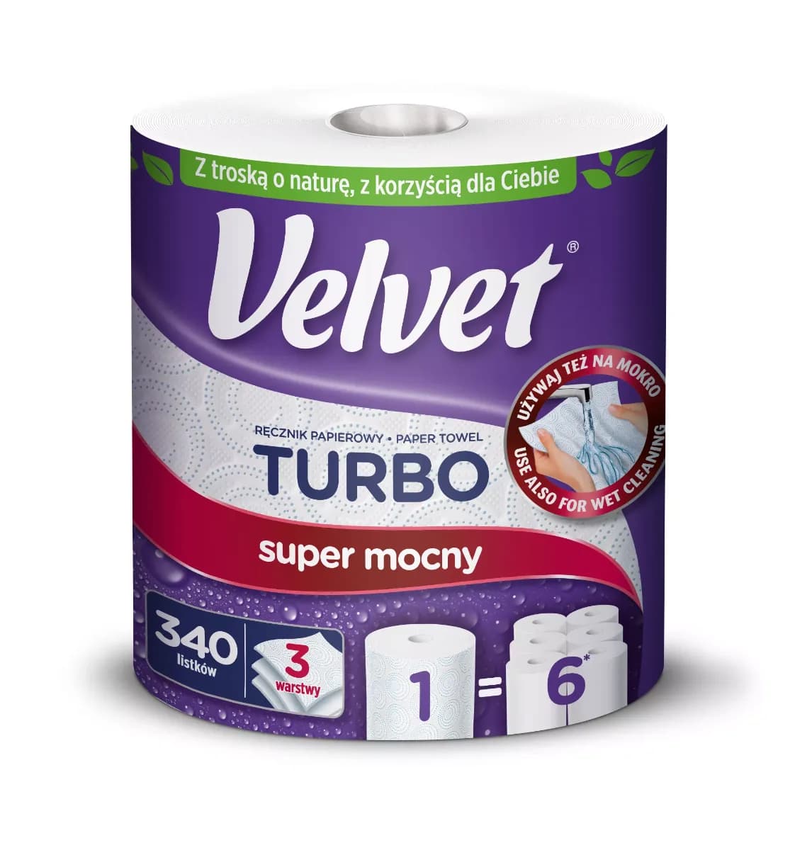 Ręcznik papierowy VELVET Turbo