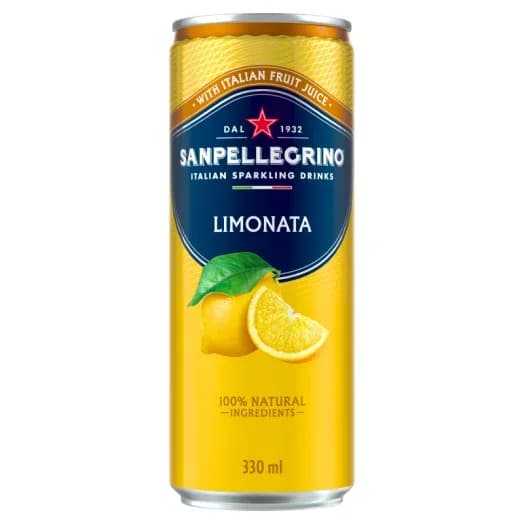 SAN PELLEGRINO - gazowany napój o smaku cytryny