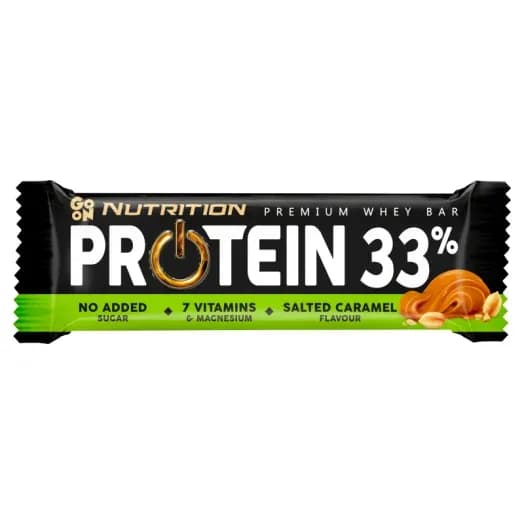 SANTE GO ON! Baton proteinowy 33% słony karmel