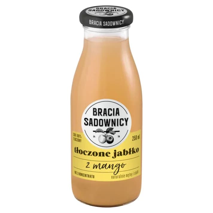 Sok Bracia Sadownicy tłoczone jabłko mango