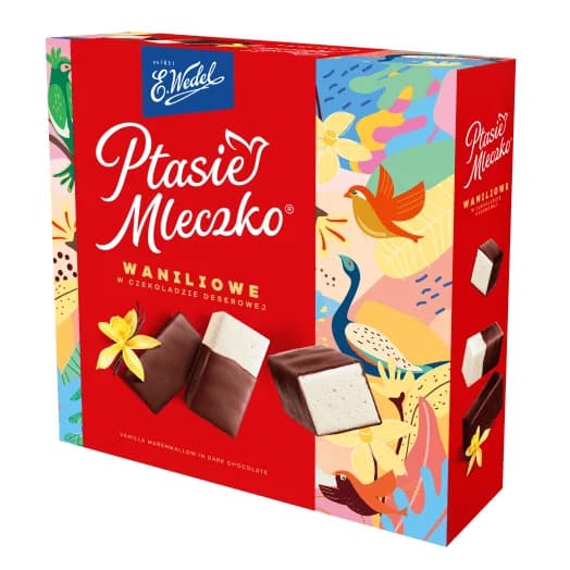 WEDEL Ptasie Mleczko waniliowe