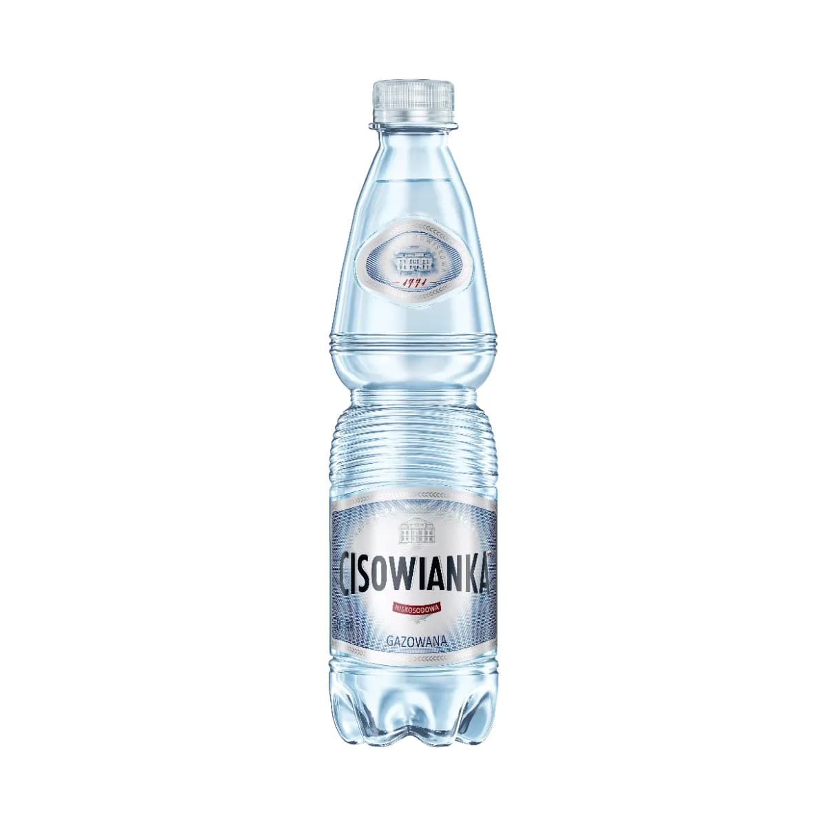 Woda mineralna CISOWIANKA gazowana 500ml